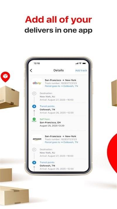 parcele手机版下载,parcele,快递app